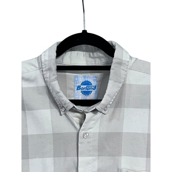 Rsvlts Borland Flex Shirt Size 2XL Plaid Flannel Long Sleeve Button Down Casual - Picture 3 of 6